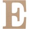 Essentials By Leisure Arts Wood Letter 'E', 5" – Wooden Alphabet Letters For Home Décor, Diy Craft Letters, And Personalized Projects – Unfinished Wooden Letters For Crafting